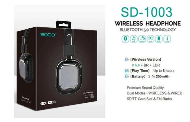 SD-1003 Wireless Headphones