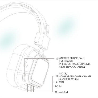 SD-1003 Wireless Headphones