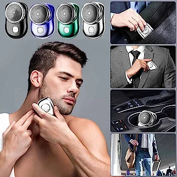 Mini Electric Shaver  ABS + Aluminum Model 2202